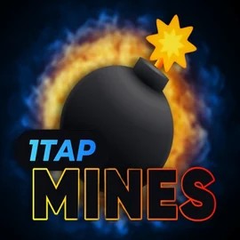 Enjoy 1Tap Mines by Turbo Games – logo hosted on marriacasino.com