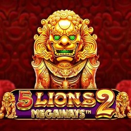 5 Lions Megaways 2 slot visual from Pragmatic Play available on marriacasino.com