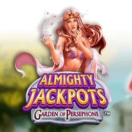 Almighty Jackpots: Garden of Persephone by Novomatic, showcased at marriacasino.com – game logo