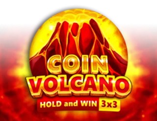 Logo of Coin Volcano from 3 Oaks Gaming at Maria Casino