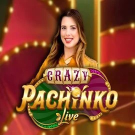 Crazy Pachinko logo by Evolution Maria Casino