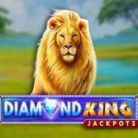 Enjoy Diamond King Jackpots by SpinPlay Games – logo hosted on marriacasino.com