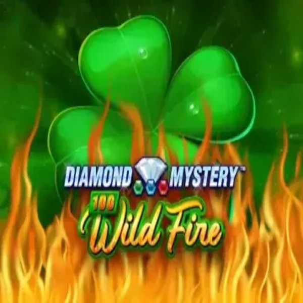 Diamond Mystery 100 Wild Fire slot logo by Greentube at Maria Casino