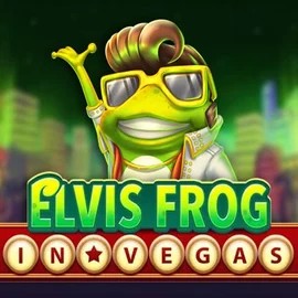 Elvis Frog In Vegas slot visual from BGAMING available on marriacasino.com