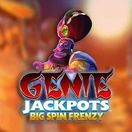 Genie Jackpots: Big Spin Frenzy logo by Blueprint Gaming Maria Casino