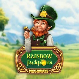Official Jackpots logo: Rainbow Jackpots Megaways by Red Tiger Gaming at Maria Casino