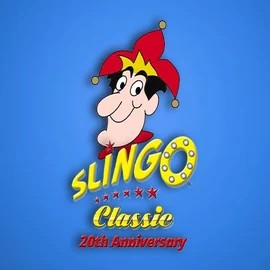 Slingo Classic 20th Anniversary logo by Slingo Maria Casino