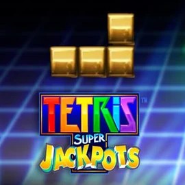 Tetris Super Jackpots logo by WMS at Maria Casino