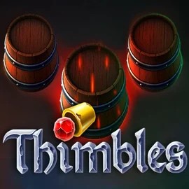 Thimbles slot logo by Evoplay at Maria CasinoThimbles