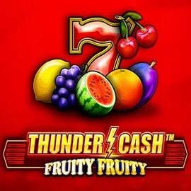 Thunder Cash Fruity Fruity logo by Novomatic at Maria Casino